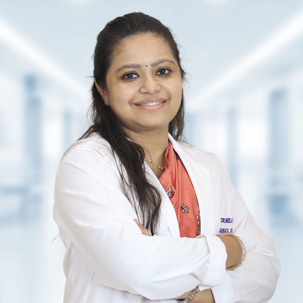Dr. Shruthi Neela, Consultant Breast Surgical Oncologist at Sindhu Hospitals, HITEC City, Hyderabad